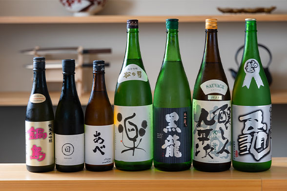 日本酒ボトル